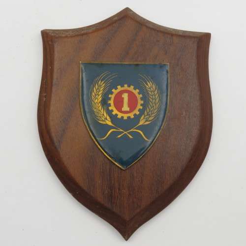 SADF 1 Maintenance unit shoulder flash plaque