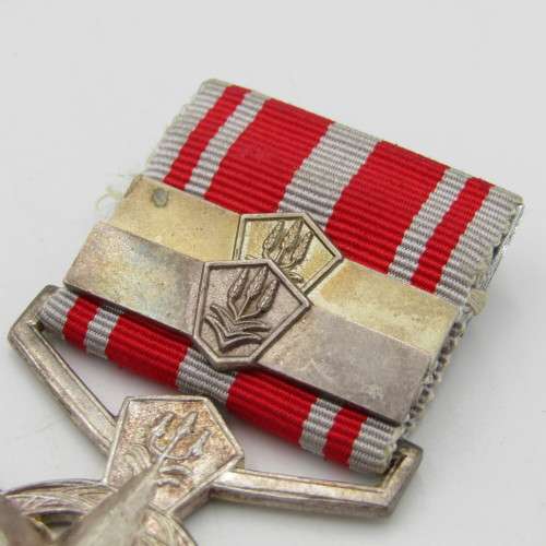 SA Police combatting terrorism medal with 2 bars issued to W58492H Sergeant GJP Knoetze