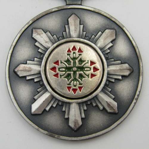 SA Police Silver Faithful service medal issued to JE Knoetze 64001 8 AO V