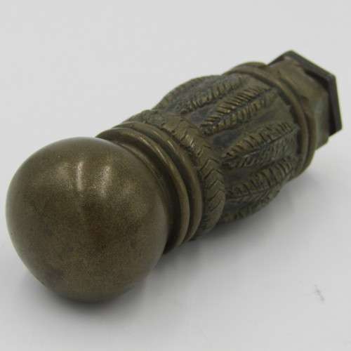 Vintage Solid brass wax seal with unusual two lizzards design