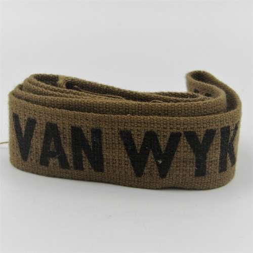 SA Army Nutria Van Wyk name tags