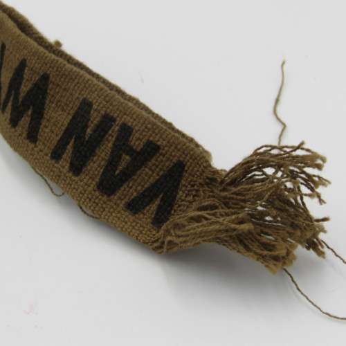 SA Army Nutria Van Wyk name tags