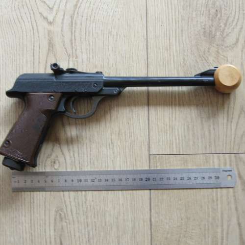 Vintage Walter LP model 53 air pistol in original box with tools - excellent condition