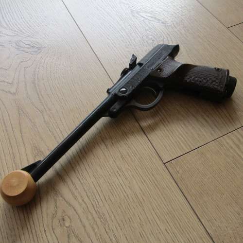 Vintage Walter LP model 53 air pistol in original box with tools - excellent condition