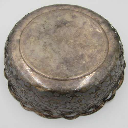 1938 South West Africa Hunting association trophy bowl - low grade silver