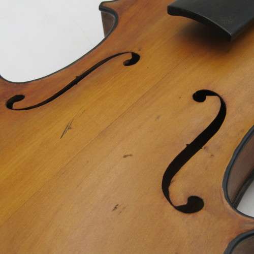 WW2 Prisoner of War handmade violin made by Italian POW Luigi Galiussi