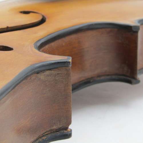 WW2 Prisoner of War handmade violin made by Italian POW Luigi Galiussi