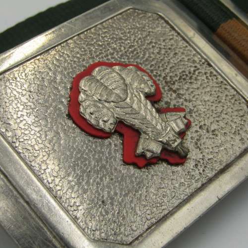 SADF 1 SA Infantry stable belt and buckle