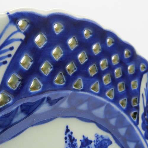 Gauda Longquin Chinese porcelain plate - scarce