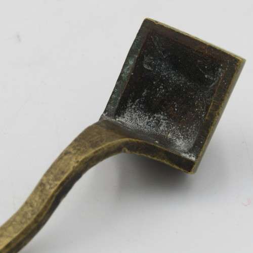 Antique Wagner brass measuring spoon - marked 67 A