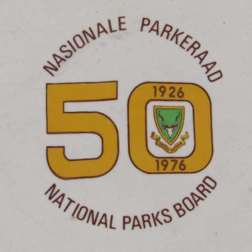 Lot of 3 National Parks Board 50 Years porcelain pieces