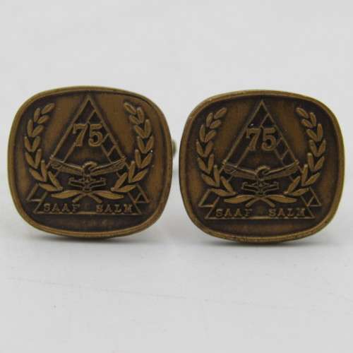 Pair of SA Air Force 75 Years cufflinks