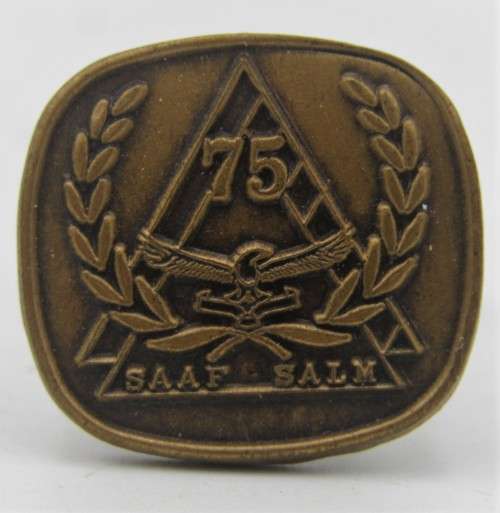 Pair of SA Air Force 75 Years cufflinks