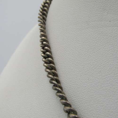 Pocket Watch fob chain with T Bar - 35 cm long
