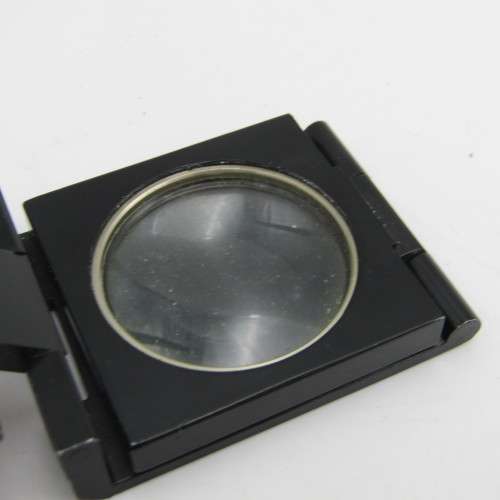 Vintage Foldable stamp / coin magnifying glass