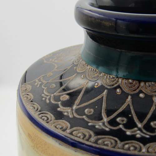 Antique 1920`s Japanese Satsuma porcelain vase - Height 25 cm