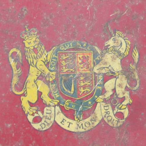 South Africa Dee Vee Coffee - coronation 1953 Tin - Scarce