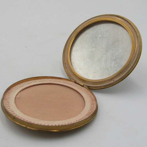 Rare 1953 Coronation of Elizabeth II powder compact
