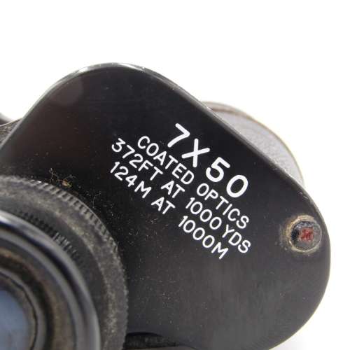 Vintage Zenith 7 x 50 binoculars in pouch