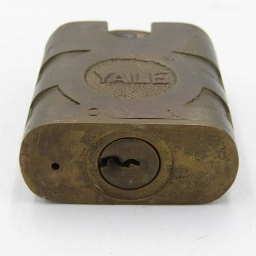 Vintage brass YALE Padlock - no key