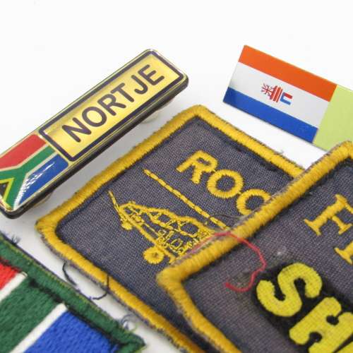 Medal set of SA Air Force Rooivalk and 6 ASU crew member Freddie Nortje plus badges