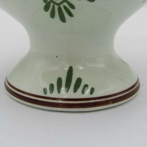 Vintage Coloured Delft Blue porcelain pitcher