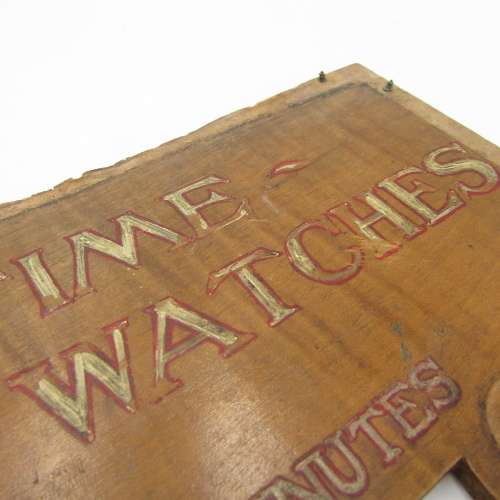 Time setting board from the Seafarer wrecked at Moulle Point