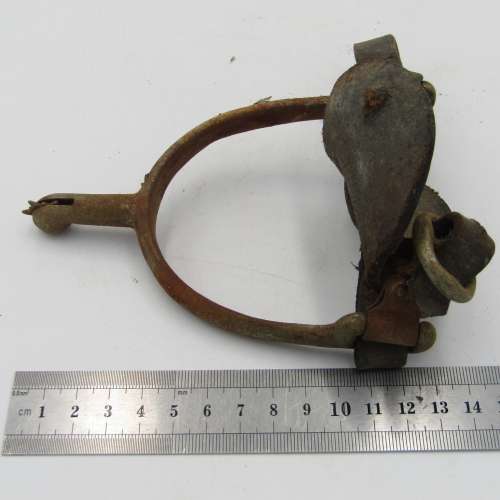 Pair of vintage horse riding spurs