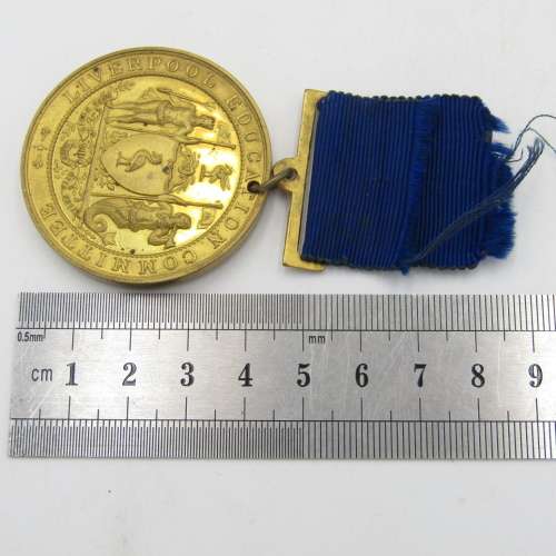 Medal awarded to John Soverby in 1905 for attendance and good conduct