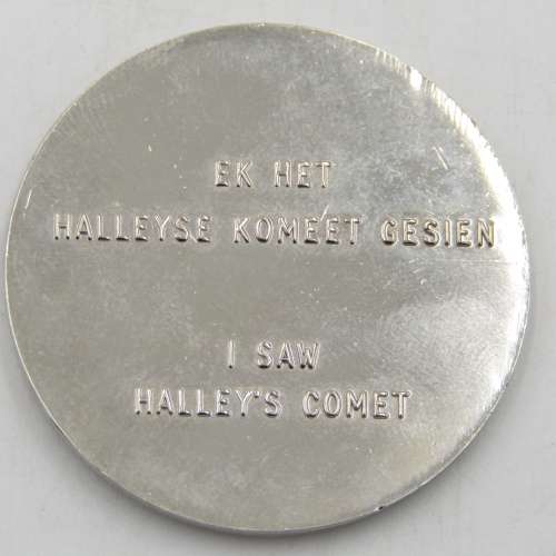 Afrikaans - Ek het Halley se komeet gesien medallion