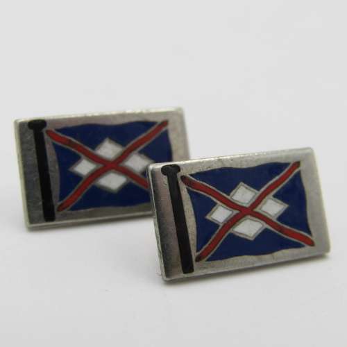 Pair of vintage Union Castle Line cufflinks