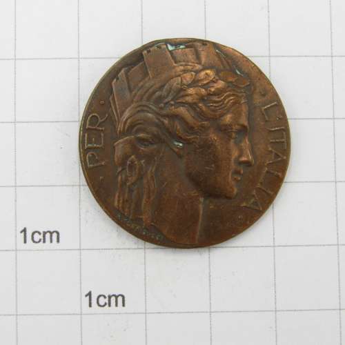 Mignon French War Volunteers WW1 medal for Italy