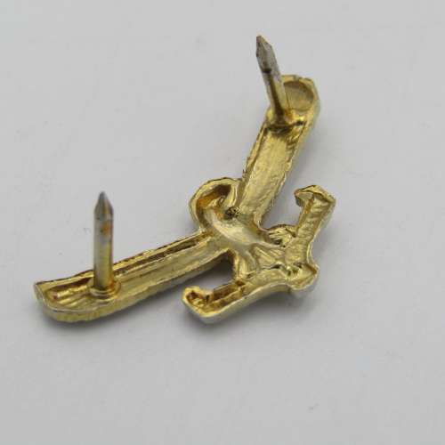 Pair of SA Air Force mess dress collar badges - different colours