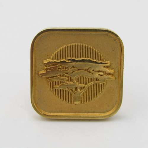 Pair of vintage First National Bank cufflinks