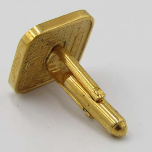 Pair of vintage First National Bank cufflinks