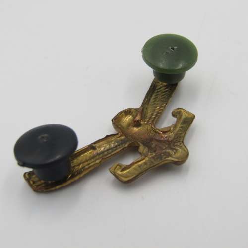 Lot of 4 different colour SA Air Force collar badges