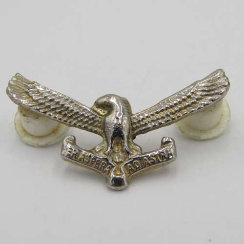 Lot of 4 different colour SA Air Force collar badges