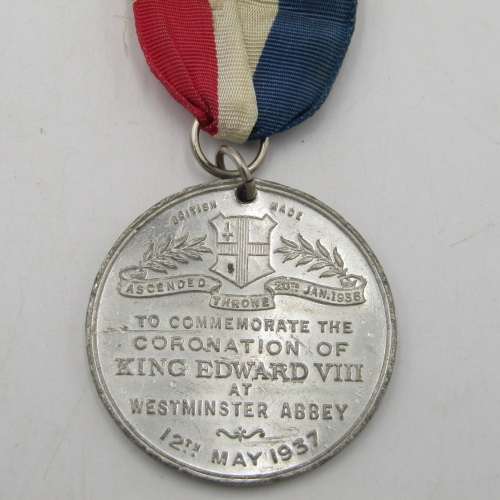 Excellent Edward the 8th Coronation medal - 12 May 1937