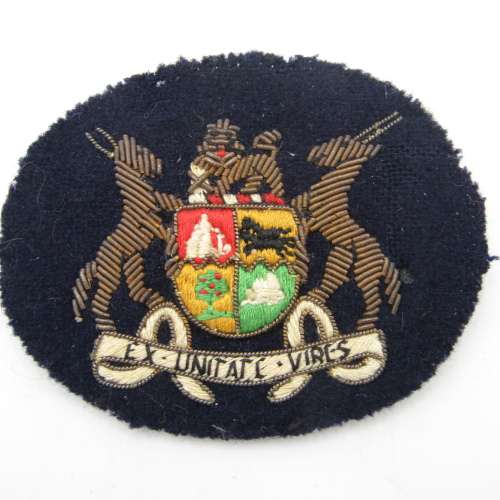 SA Navy Warrant officer bullion wire badge