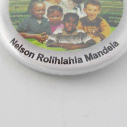 Nelson Mandela - Mr Child Welfare to SA and the world badge