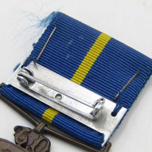 SA Police Faithful service medal issued to W58492H Sergeant GJP Knoetze