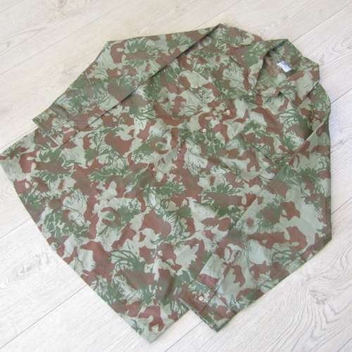 Old Police Koevoet Camo Pattern long sleeve shirt - Size XL