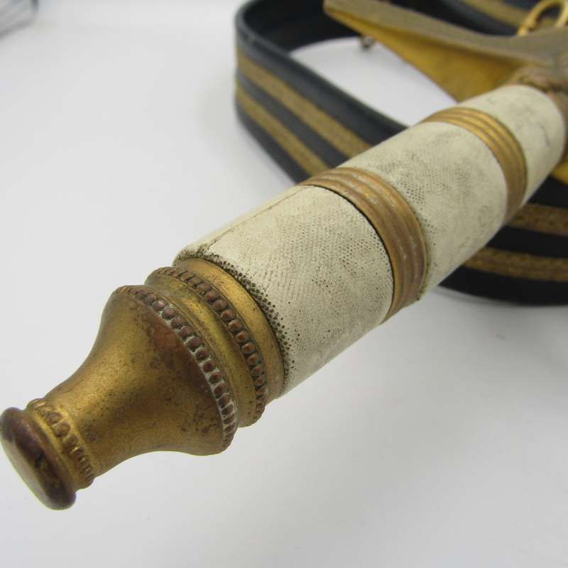 SA Air Force Officers dagger with belt tunic and cap of Captain Leysens - dagger number 2455