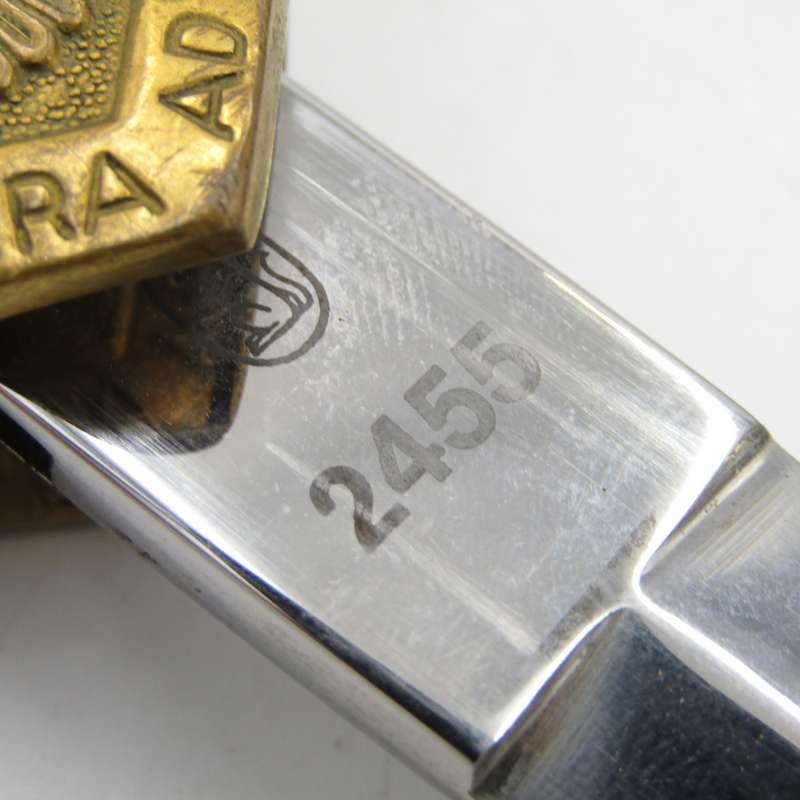 SA Air Force Officers dagger with belt tunic and cap of Captain Leysens - dagger number 2455