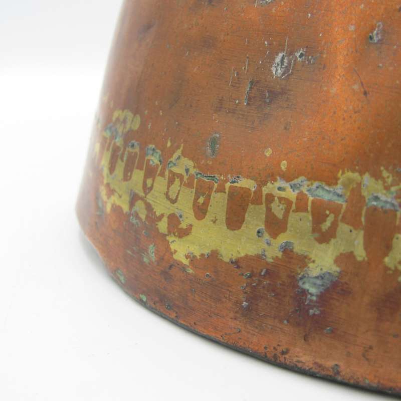 Antique Middle Eastern Arabic hammered copper coffee pot