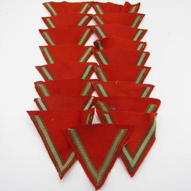 Lot of 18 SADF Lance Corporal rank badges