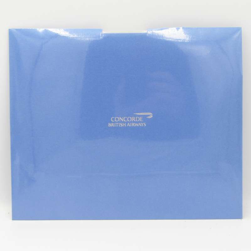 Original British Airways Concorde passenger stationery set with pen - still sealed