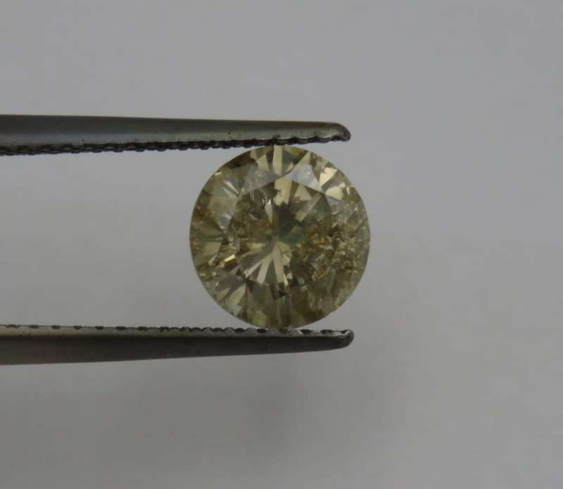 Natural Round Brilliant diamond of 1,440ct with GEMLAB certificate