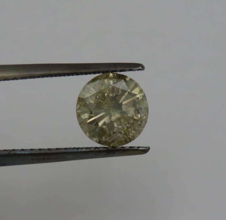 Natural Round Brilliant diamond of 1,440ct with GEMLAB certificate