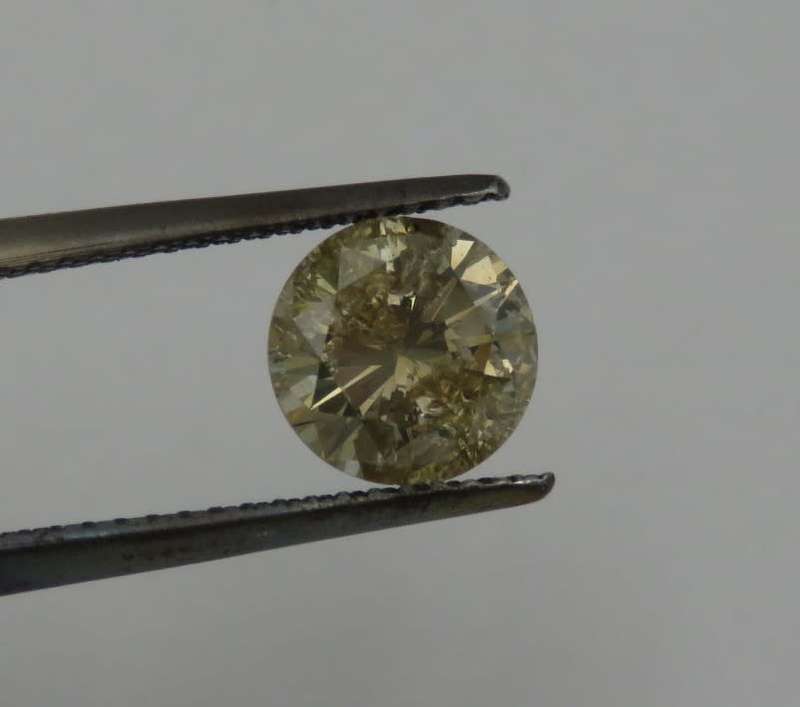 Natural Round Brilliant diamond of 1,440ct with GEMLAB certificate